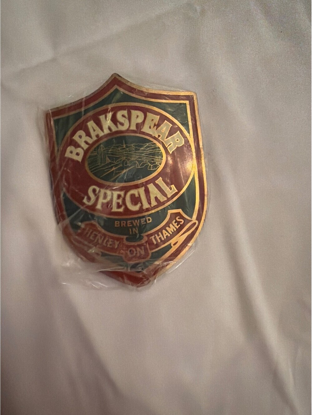 Vintage Brakspear Beer Pump Clip
